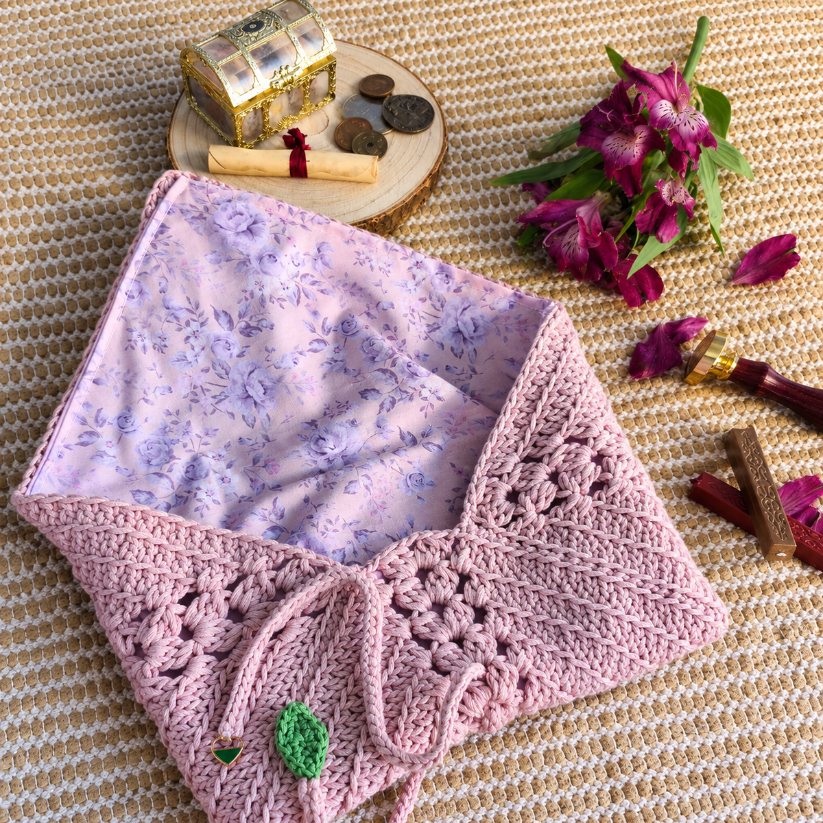 Funda Rosa de carmesí